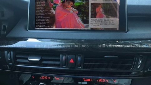 Màn hình DVD Android xe BMW X5 NBT 2015-2018 | Màn nguyên khối Flycar